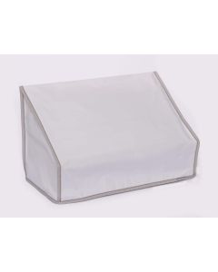 The Perfect Dust Cover LLC The Perfect Dust Cover, White Vinyl Cover for Fujitsu Image Scanner ScanSnap iX1500, Anti Static Waterproof and Double Stitched Cover Dimensions 11.5''W x 6.5''D x 6.1''H